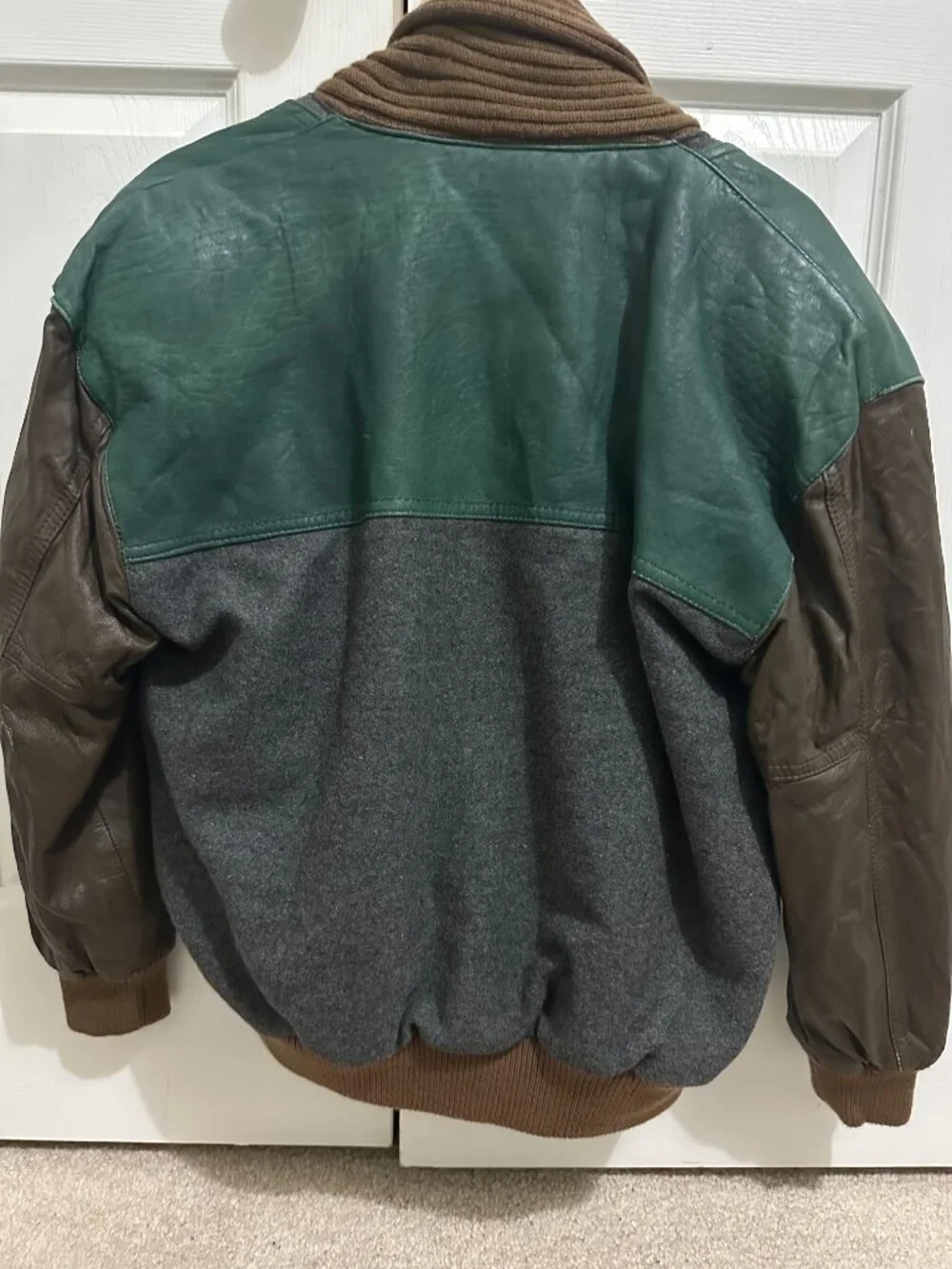 Vintage Guy Laroche Paris Large Bomber Jacket made in Korea